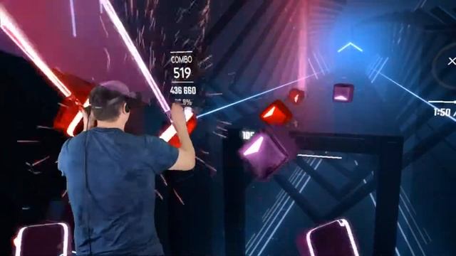 Beat Saber || Git Up || Mixed Reality