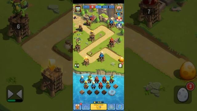 Kingdom Guard - gameplay walkthrough part 1- stages 1-60! android , iOS