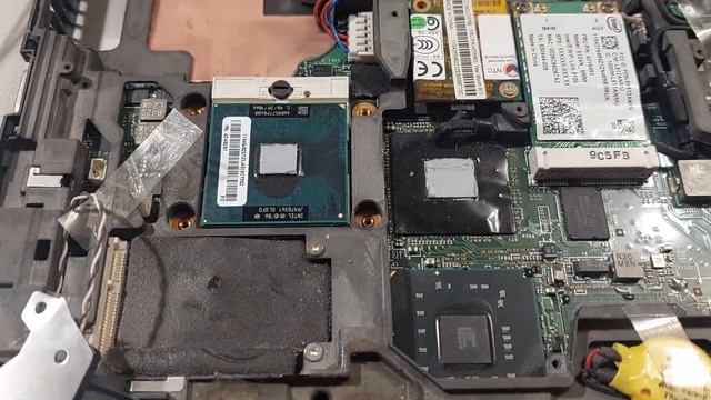 Lenovo Thinkpad T500 замена термопасты