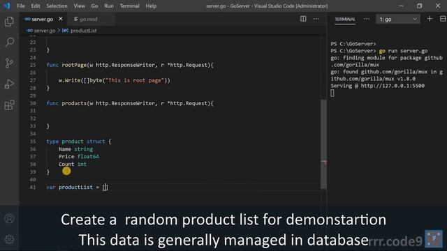 9 Minutes | Golang API Server | Flutter App | Part - 1/2