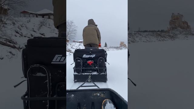 Михалыч на буране.