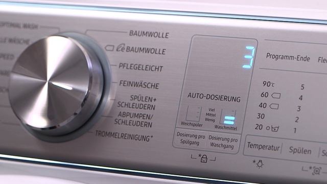 Samsung QuickDrive: Automatische Dosierung