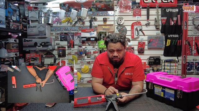 Urrea La Mejor Pistola Calafateadora antigoteo  o pistola para silicon Que he tenido!!  Urrea #urre