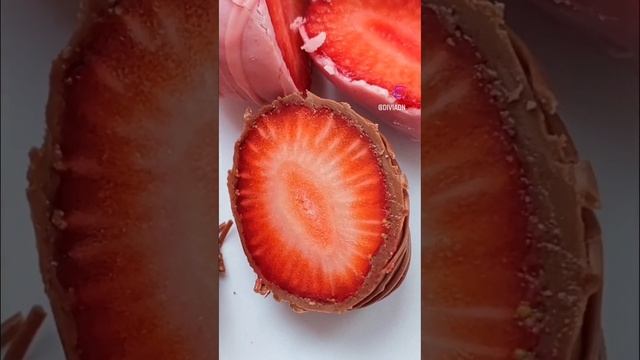 клубника в шоколаде ❤️