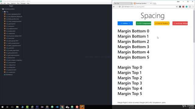 Bootstrap 4 From Scratch With 5 Projects : Bootstrap Sandbox Setup