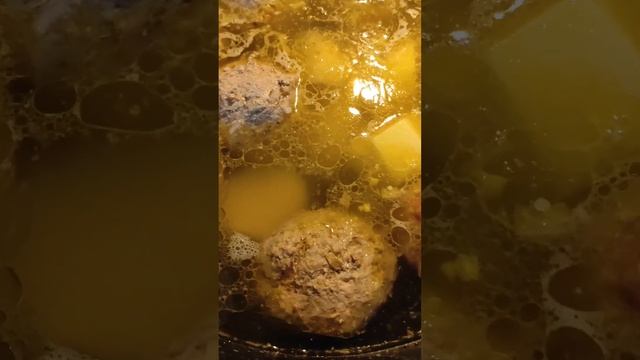Обед готов. Кюфта-бозбаш.  #азербайджан #кухня #еда #кюфтабозбаш