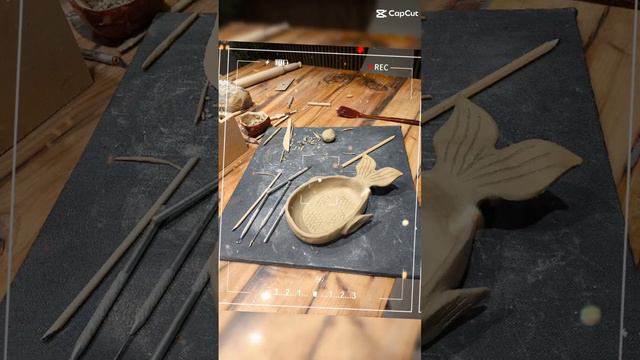 Мастер-класс по лепке из глины.
Миска- кит