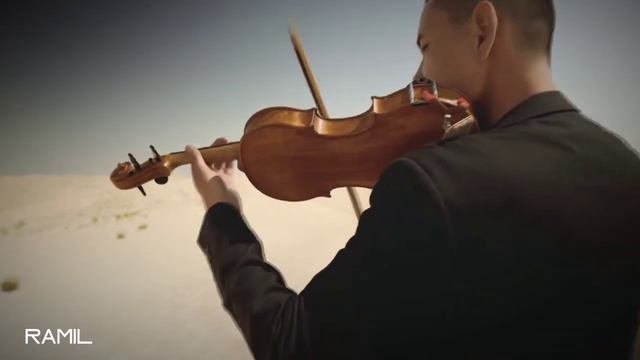 Ramil Erzin Abudhabi  Desert Drone Video Shoot (  Saxophone Violin Presskit  )