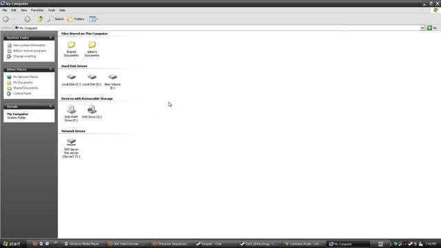 Mapping Shared Drive/Folder In Windows XP