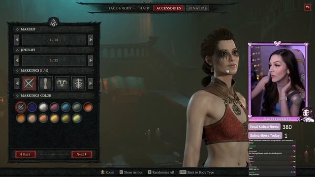 My Diablo IV Character Creation - Sorceress Customization