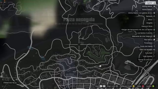 ✔️Ubicación de TODAS las PARTES de la Nave Espacial GTA 5 - Donde encontrar las 50 PIEZAS (GTA V)