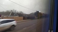 26.11.2022. Россия. Краснодарский край. Новотитаровская. Вид из окна автобуса. Часть 2