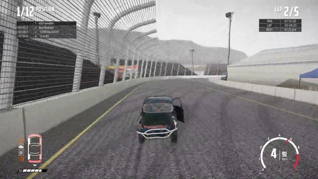 Guardrail dead stop crash - shaboogey! Wreckfest Ep39 online multiplayer PC - Xbox - PS4