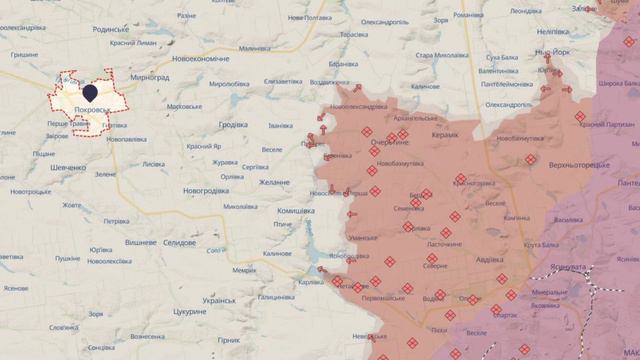 Карта продвижения наших войск за последние дни