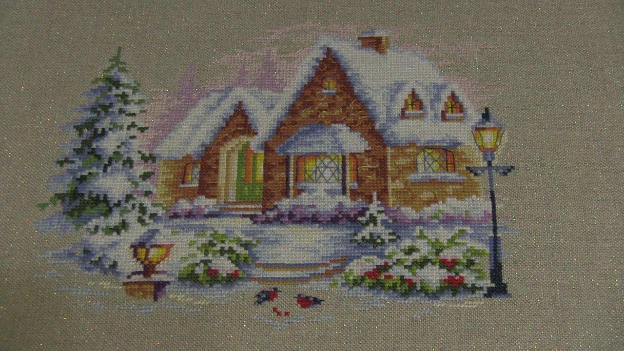 Вышивка крестом Вышивальные итоги января/1 финиш/ старт
