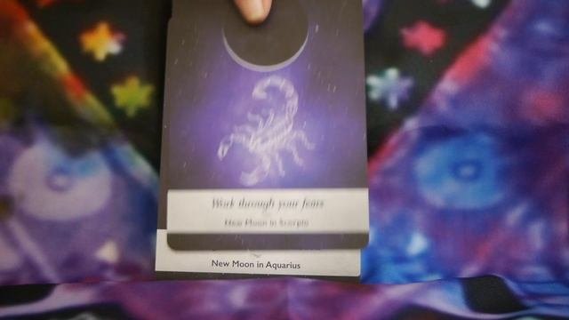 Moonology Oracle Cards full flip through