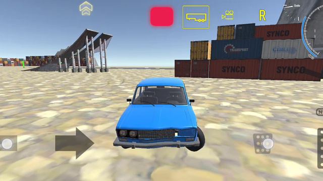 Дрифт на жигули против дрифт на ферраре в Car Crash Simulation 2.