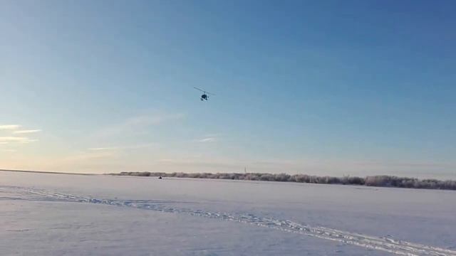 Автожир "Казачек" возле с.Катравож ЯНАО