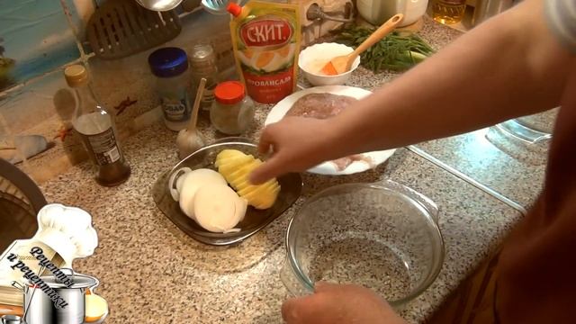 Куриное филе в микроволновке - Chicken fillet in a microwave oven