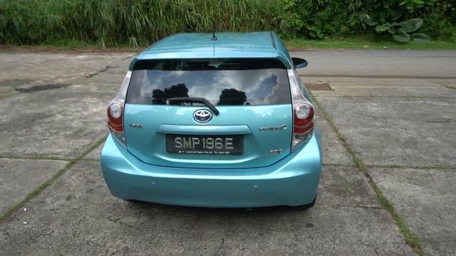 Toyota Prius C CVT YOM 2012 Blue- SMP196E