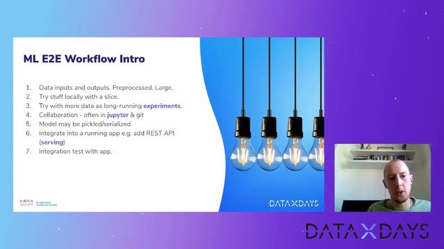 DataXDays 2020 DevOps for Machine Learning why is it different Ryan Dawson