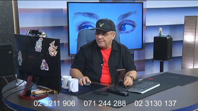 Јанко се чуди!   Си нашол кукла во студио