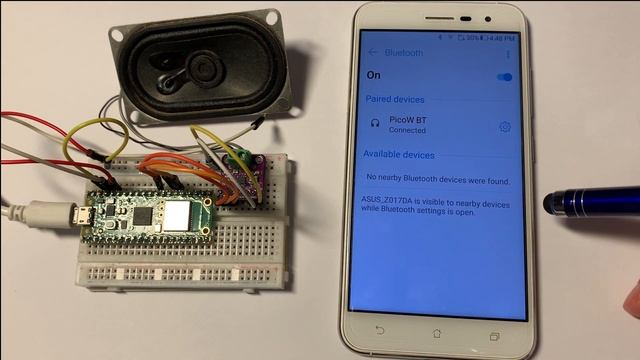 [Raspberry Pi Pico W(c-sdk)] BTStack: Ep 1. A2DP, AVRCP and Bluetooth Speaker(part 1)