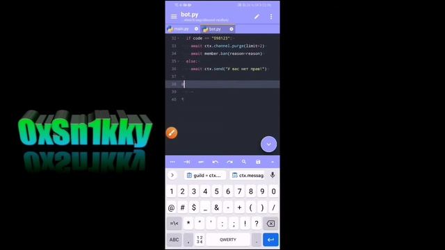 Рейд бот для discord | Пишу рейд бот для дискорда