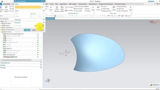 NX 12 CAD Tutorial #68 | 3D Modeling Fan Simple Design