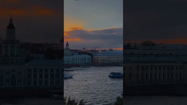 Петербург потрясающие закаты питер прогулка закат нева