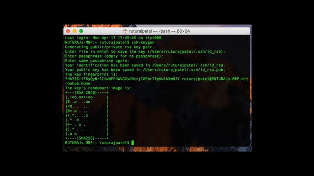 [HOW TO] Generate SSH key from you Macbook