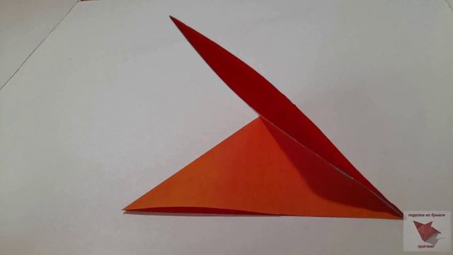 Лиса из бумаги. Оригами