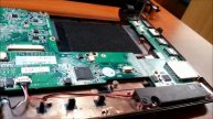 Disassembling and assembling netbook ViewSonic vnb-109. Thermal Grease in description