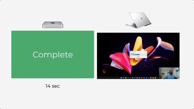 Camtasia on Mac Mini M1 8GB vs Windows PC Test