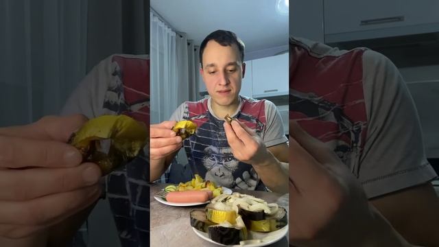 #мукбанг #еда #кушаюнакамеру  Селедка и картошка