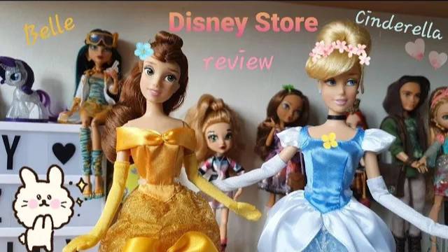 Принцессы Белль и Золушка ｜ Disney Store 2018 (Обзор и распаковка)｜TSF