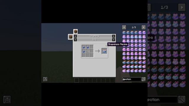 Potion Bundles | minecraft | mod review | #Shorts