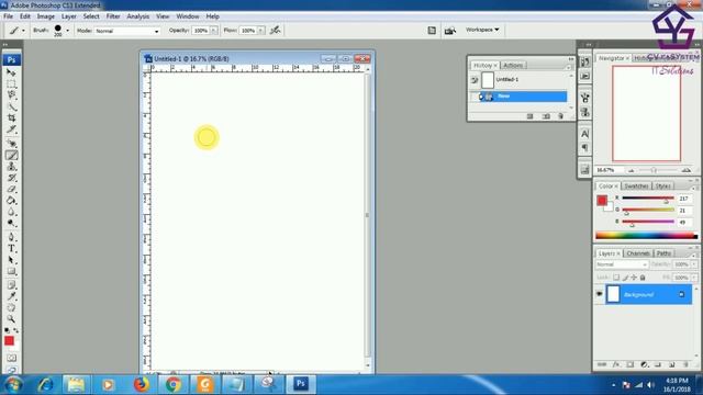 Fungsi Brush Tool,Pencil Tool & Color Replacement Tool Photoshop - Pertemuan13