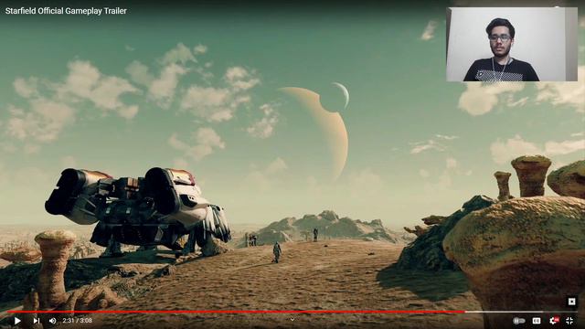 Best SPACE Game EVER? Starfield Gameplay Trailer | SJX Gaming Reactions