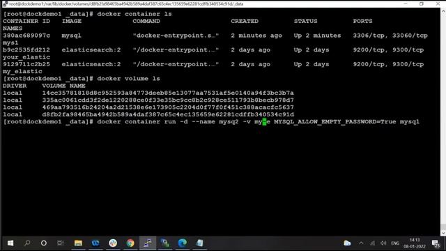 #DOC012 How to create persistent storage databases in docker containers #docker #kubernetes