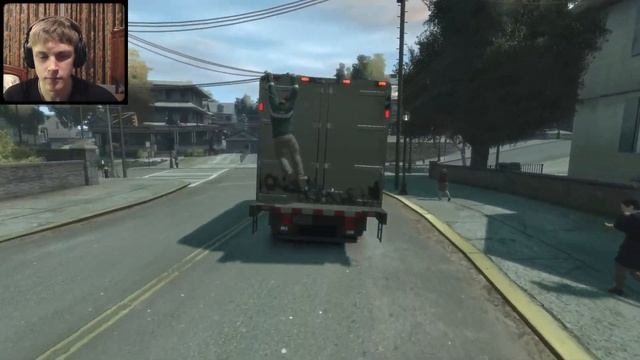 ТИПИЧНАЯ ПРОБЕЖКА В ПАРКЕ / GTA 4 #15