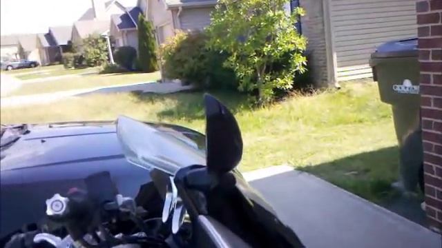 Exhaust swap on 2003 Suzuki Bandit 1200S