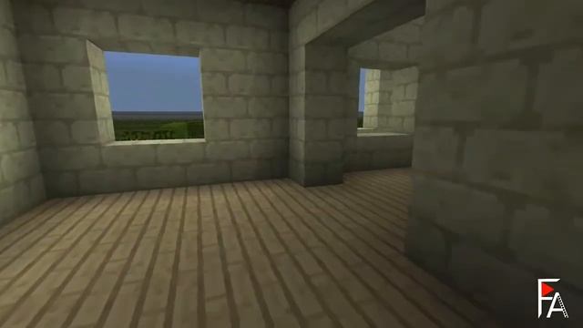 Counter strike mansion map in Minecraft