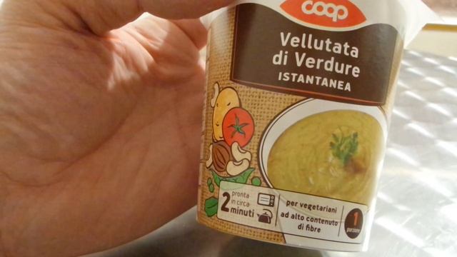 I COOP Суп овощной быстрого приготовления Instant vegetable soup куплено в Италии Italy  20211204