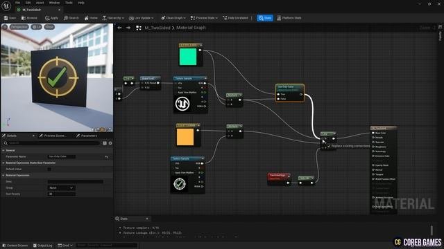 UE5 l Exploring Two Sided Node l Material Fundamentals. l Unreal Engine 5