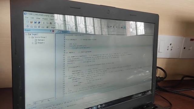 MES Lab_18CSL48:  Stepper Motor Demo