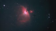 Туманность Ориона. Съемка короткими выдержками.