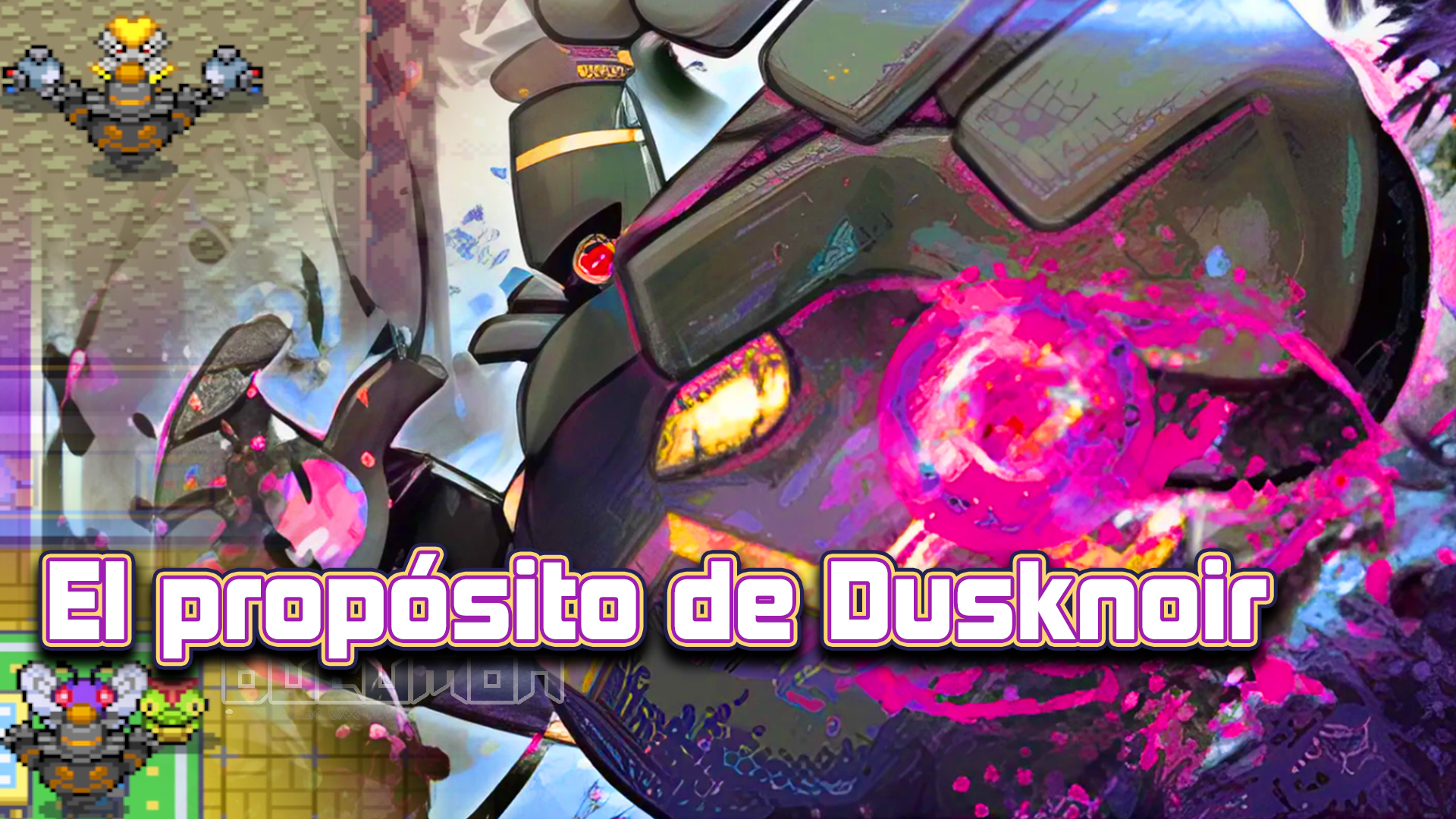 Pokemon El propósito de Dusknoir — фанатская игра с геймплеем Pokemon Mystery Dungeon + Battle