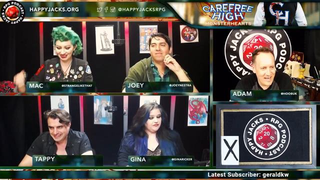 Carefree High: Monsterhearts 2 Session #02 PART 2 #rpg #ttrpg #pbta #hjrpg #actualplay