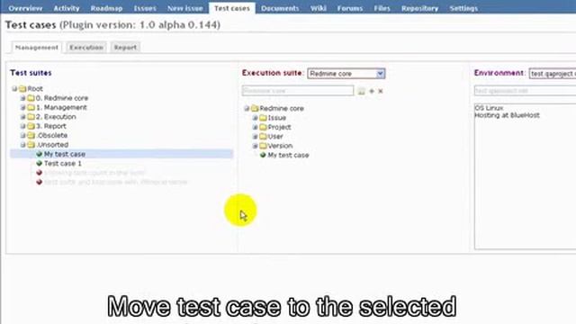 Redcase test management plugin
